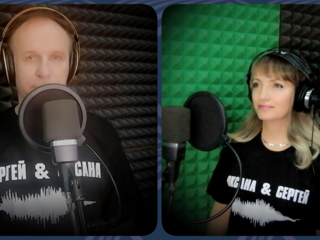 Скоро премьера новой песни "Встреча тет-а-тет", идет съемка видеоклипа. На фото Оксана Степанова и Сергей Рыжанов.