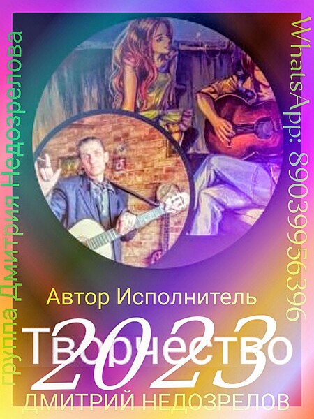 Автор Исполнитель ДМИТРИЙ НЕДОЗРЕЛОВ 