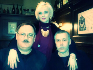 Мы с Марией и Олегом