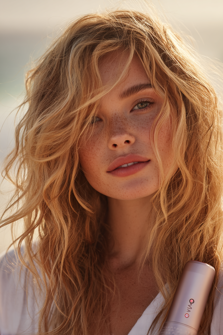 Пляжные волны с Dyson Airwrap Complete