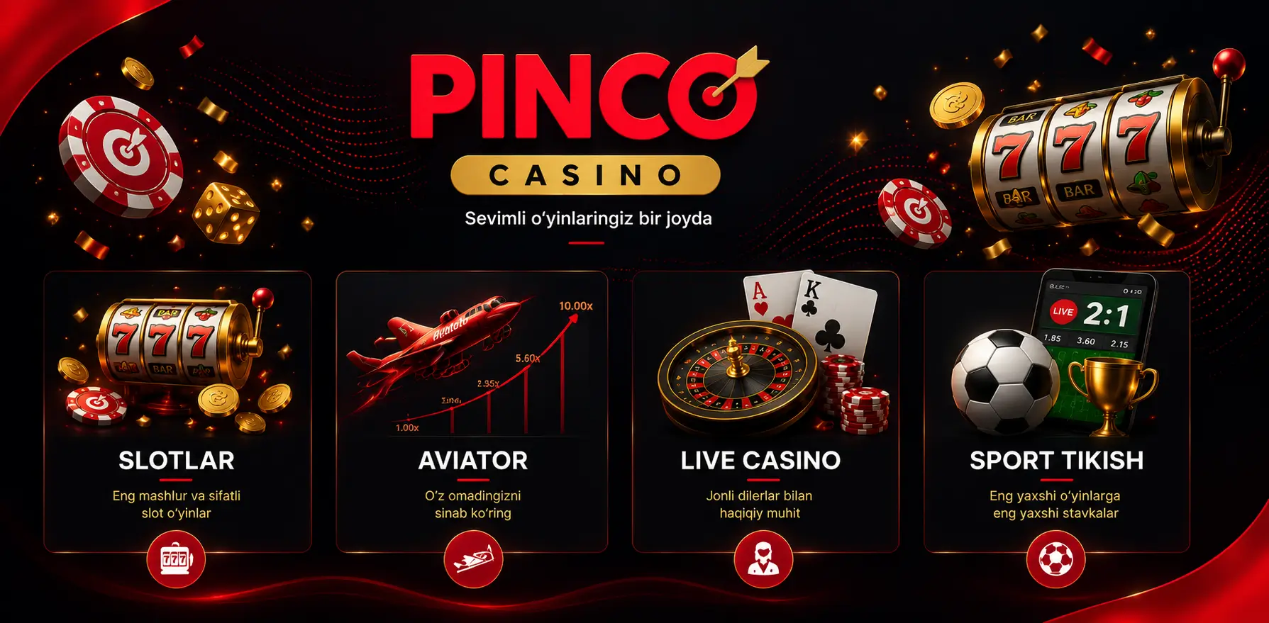 Pinco kirish
